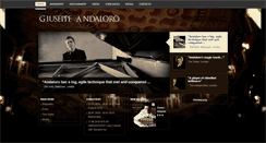 Desktop Screenshot of giuseppeandaloro.com